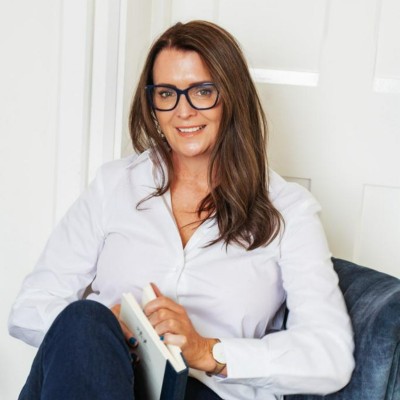 Portrait of Sheelagh O’Neill, founder of Open Ground